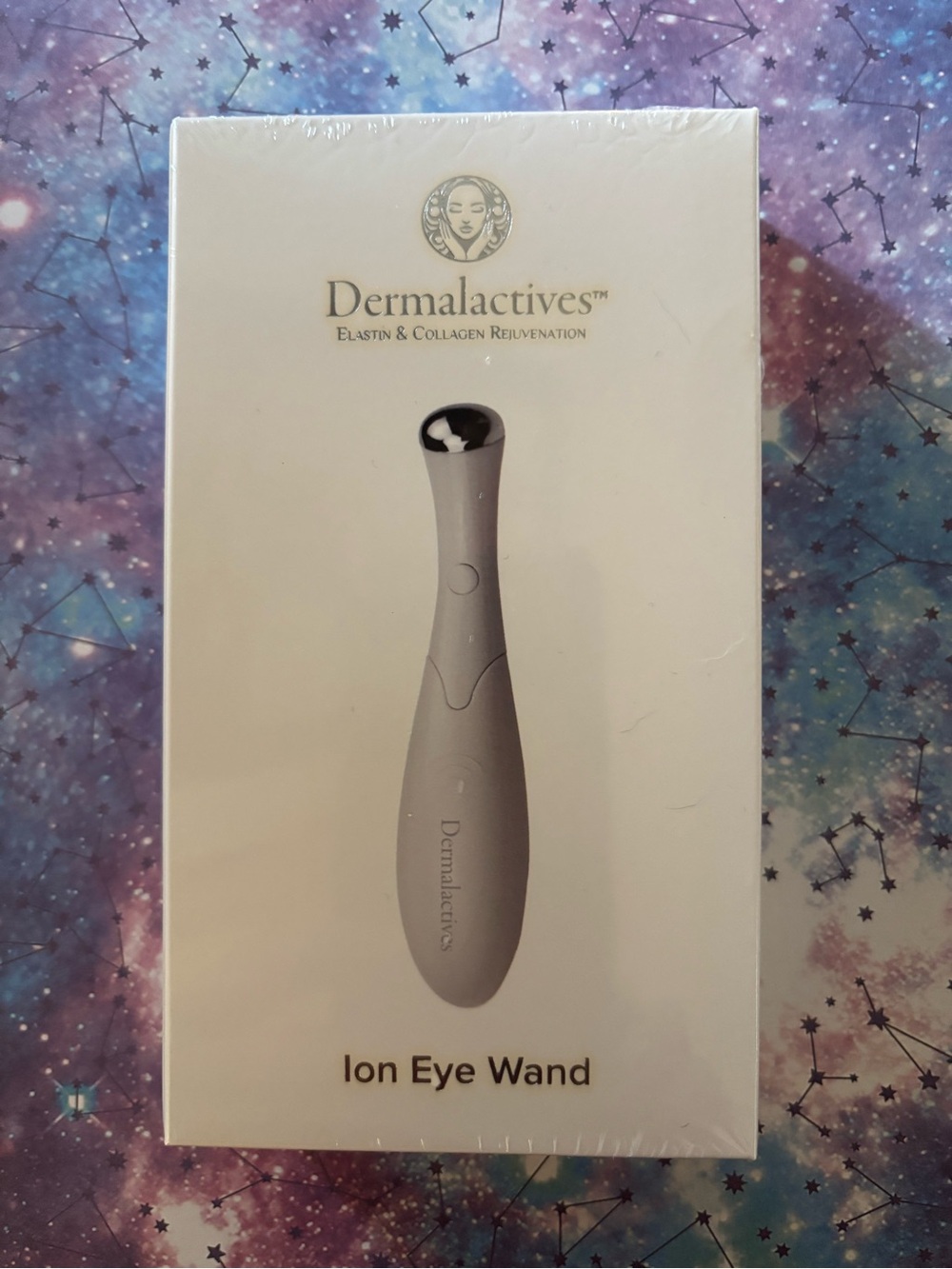 Brand new in Box by Dermalactives Ion Eye Wand — Gray Eye Treatment Tool